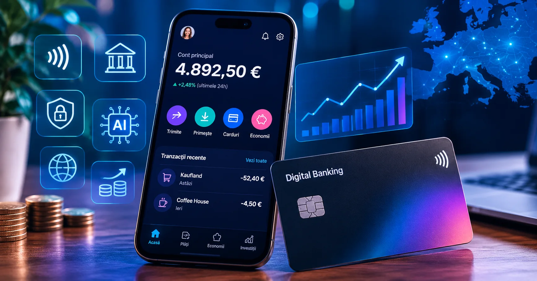 Fintech-ul schimbă regulile jocului: cum arată banca viitorului după modelul Revolut